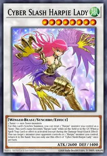 Cyber Slash Harpie Lady (BLC1-EN010)