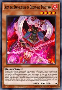 Aiza the Dragoness of Deranged Devotion (MP25-EN370)