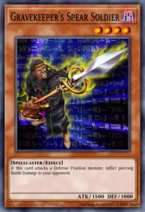 Gravekeeper's Spear Soldier (DEM5-EN007)