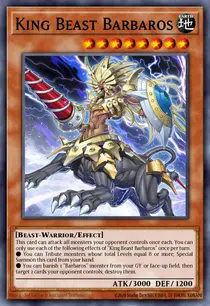 King Beast Barbaros (ETCO-EN030)