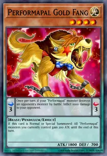 Performapal Gold Fang (MP19-EN147)