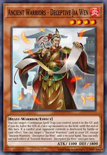 Ancient Warriors - Deceptive Jia Wen (ETCO-EN022)