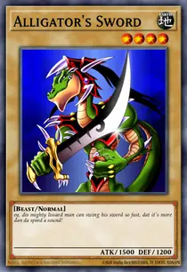 Alligator's Sword (TU08-EN006)