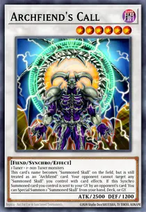 Archfiend's Call (FIGA-EN032)
