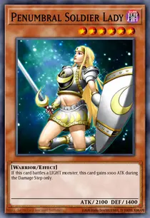 Penumbral Soldier Lady (DR3-EN033)
