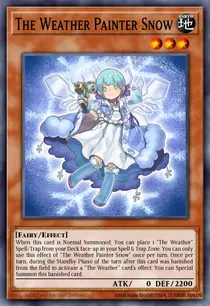 The Weather Painter Snow (SPWA-EN029)