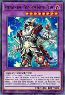 Performapal Odd-Eyes Metal Claw (ROTD-EN092)