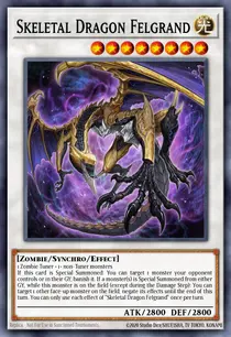 Skeletal Dragon Felgrand (MP23-EN084)