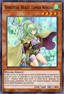 Spiritual Beast Tamer Winda (MP17-EN192)