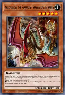 Awakening of the Possessed - Nefariouser Archfiend (SDCH-EN005)
