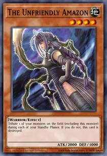 Carta The Unfriendly Amazon, LON-EN031