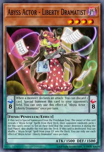 Abyss Actor - Liberty Dramatist (PHHY-EN016)