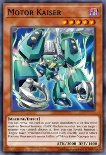 Carta Motor Kaiser, BLMM-EN028