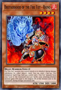 Brotherhood of the Fire Fist - Rhino (MP14-EN014)