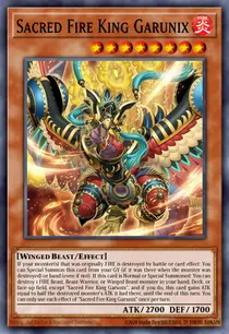 Sacred Fire King Garunix (SR14-EN001)
