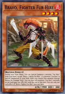 Bravo, Fighter Fur Hire (MP19-EN249)