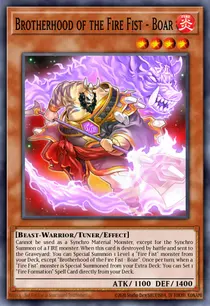 Brotherhood of the Fire Fist - Boar (MP14-EN079)
