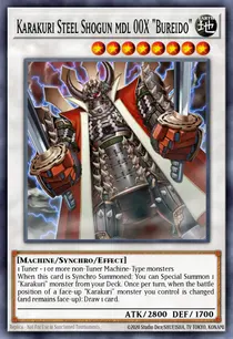Karakuri Steel Shogun mdl 00X "Bureido" (STOR-EN042)