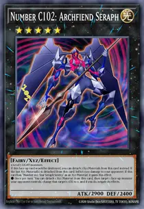 Number C102: Archfiend Seraph (JUSH-EN056)