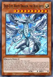 Deep-Eyes White Dragon, the Blue Abyss (MAMS-EN002)