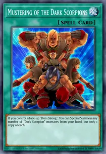 Mustering of the Dark Scorpions (DR1-EN255)