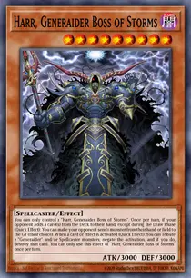 Harr, Generaider Boss of Storms (ETCO-EN027)