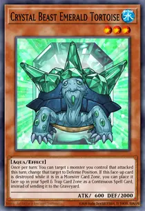 Crystal Beast Emerald Tortoise (DP07-EN003)