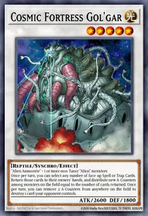 Cosmic Fortress Gol'gar (CRMS-EN044)