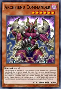 Archfiend Commander (CT11-EN006)