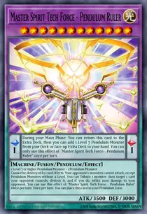 Master Spirit Tech Force - Pendulum Ruler (MAMO-EN027)
