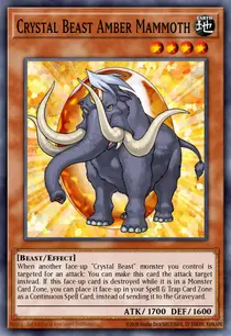 Crystal Beast Amber Mammoth (DP07-EN005)