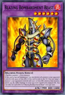 Blazing Bombardment Beast (INFO-EN097)