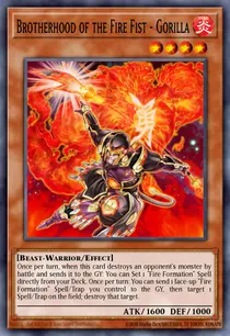 Brotherhood of the Fire Fist - Gorilla (CBLZ-EN023)