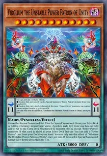 Vidolium the Unstable Power Patron of Unity (BLZD-EN010)