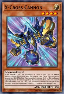 Carta X-Cross Cannon, MZTM-EN018