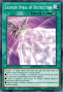 Tachyon Spiral of Destruction (MZTM-EN015)