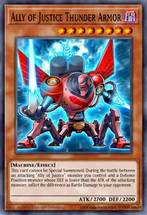 Ally of Justice Thunder Armor (HA02-EN021)