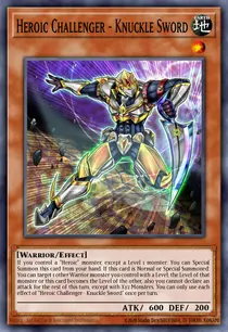 Heroic Challenger - Knuckle Sword (DIFO-EN015)