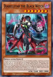 Diabellstar the Black Witch (MAMO-EN032)