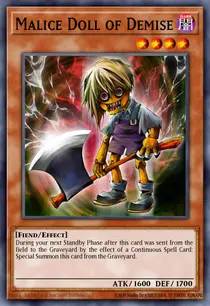Malice Doll of Demise (DR3-EN018)