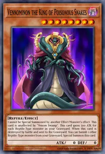 Vennominon the King of Poisonous Snakes (RYMP-EN069)