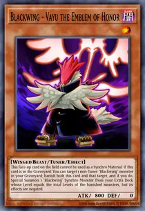 Blackwing - Vayu the Emblem of Honor (ANPR-EN005)