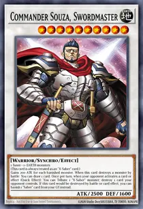 Carta Commander Souza, Swordmaster, L26D-ENX42