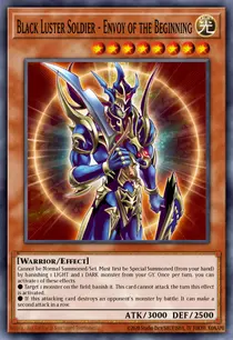 Black Luster Soldier - Envoy of the Beginning (TOCH-EN029)