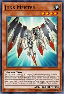 Carta Junk Meister, BLGG-EN033