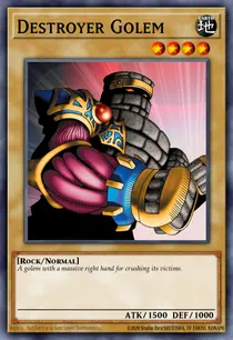Carta Destroyer Golem, SDK-028