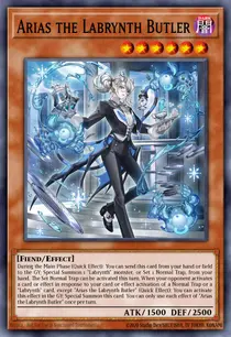 Arias the Labrynth Butler (RA05-EN028)