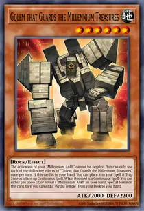 Golem that Guards the Millennium Treasures (INFO-EN002)