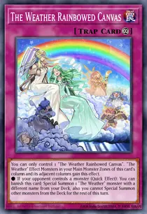 The Weather Rainbowed Canvas (DANE-EN073)