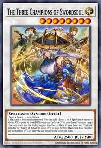 The Three Champions of Swordsoul (CORI-EN100)